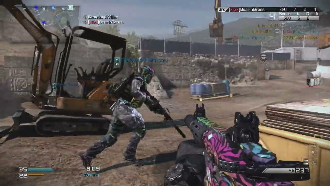 CoD Ghosts SixPathxTsunami gameplay raw 2014 06 17 23 0002
