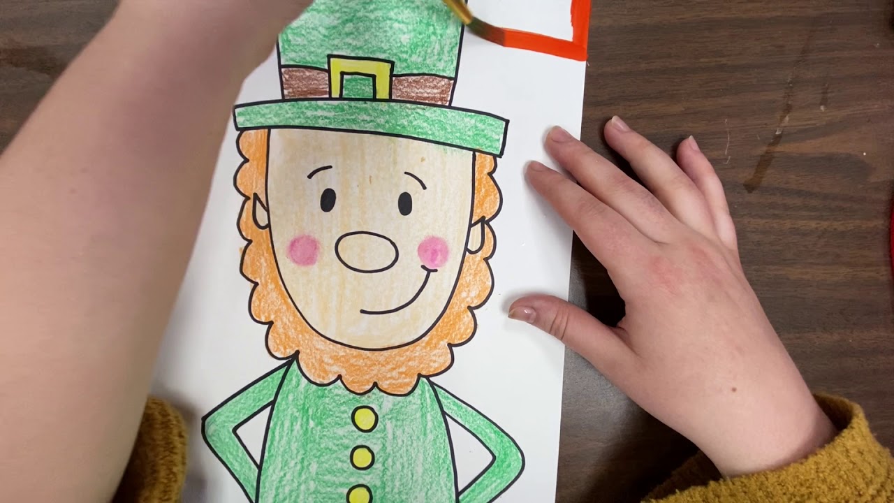 Leprechaun Directed Drawing
