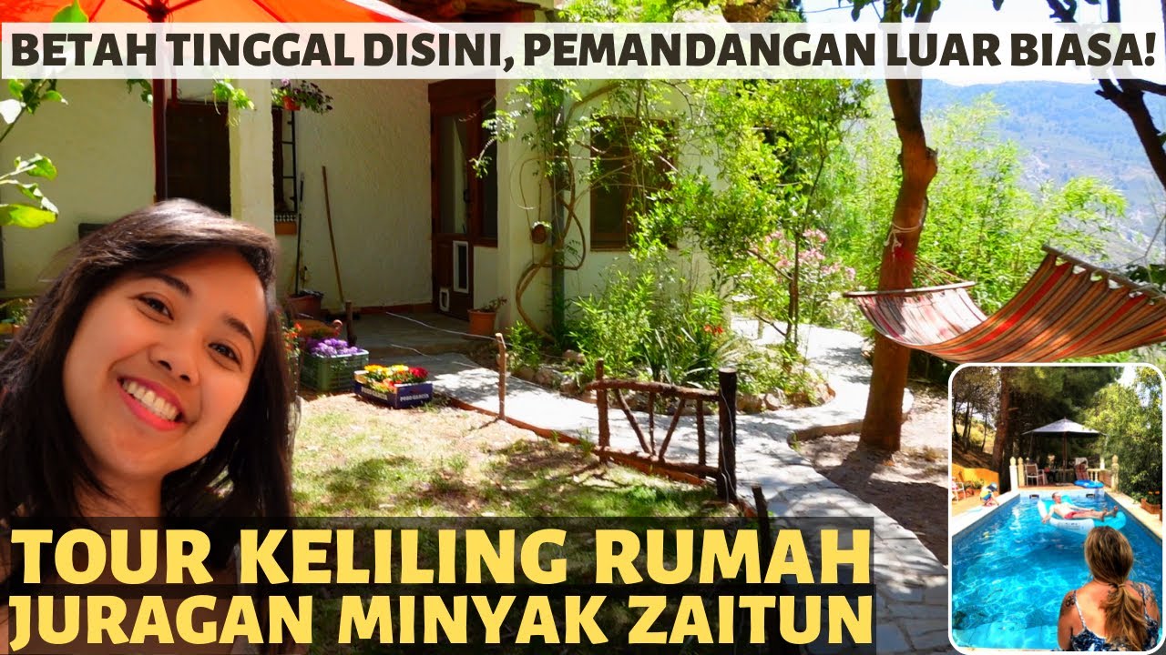 KELILING RUMAH MERTUA BULE di PEGUNUNGAN SPANYOL / Aku sampe capek, Tanahnya Luas banget!!