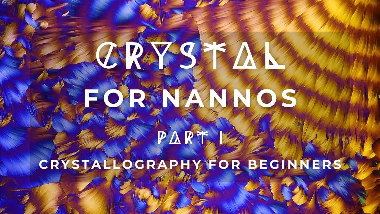 Part I - Crystallography for Beginners