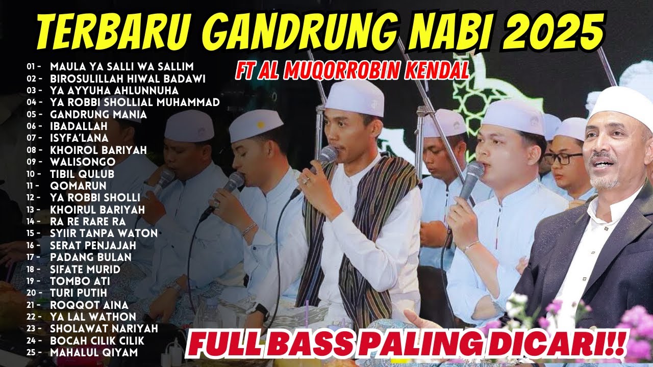 SHOLAWAT GANDRUNG NABI Ft AL MUQORROBIN KENDAL TERBARU 2025
