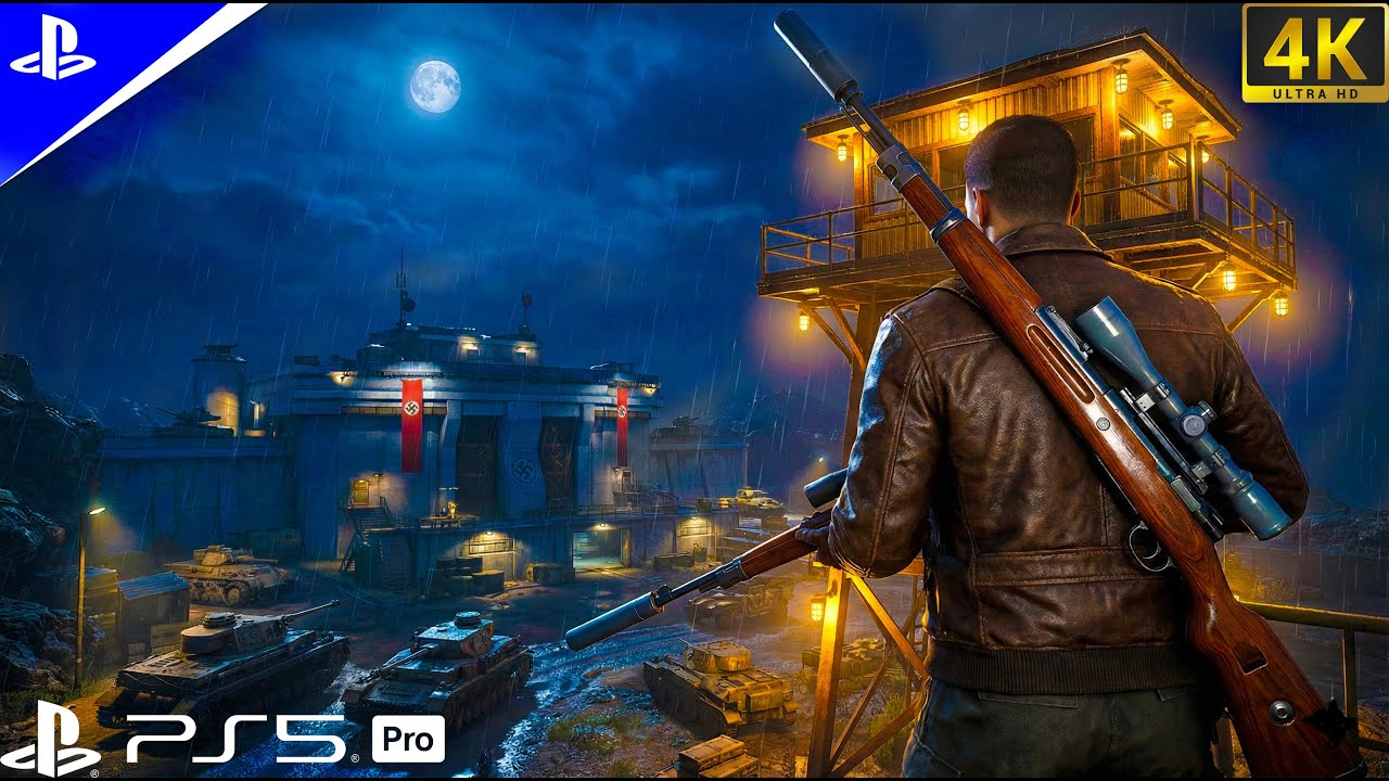 Title: Sniper Elite: Resistance Mission 5 – Devil’s Cauldron | Perfect Sniper Gameplay 4k 60fps