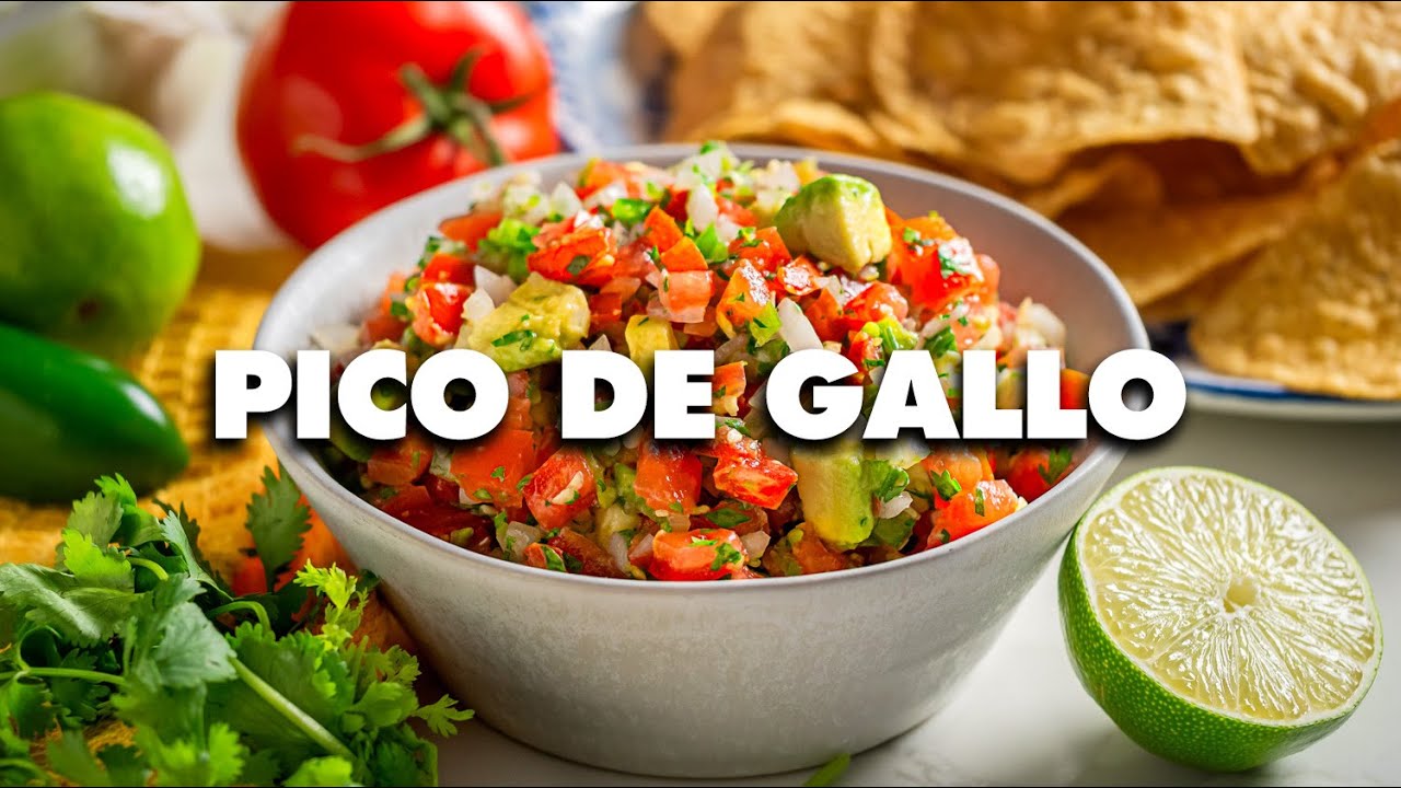 Voici Comment Pr&eacute;parer le Pico de Gallo - Recette Salsa aux Tomates!