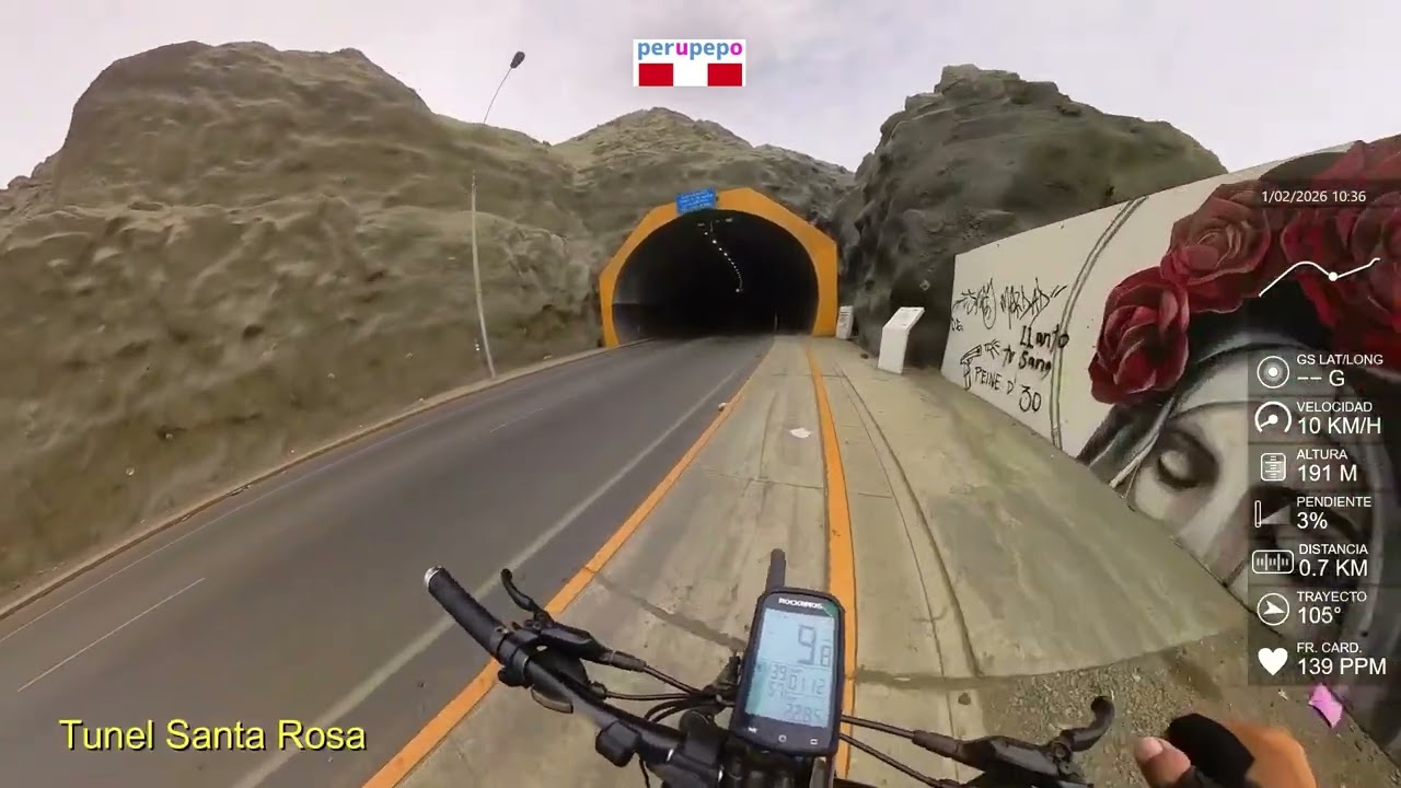 perupepo - Tunel Santa Rosa Subida y Bajada