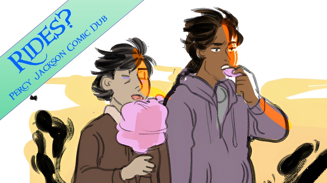 Nico and Reyna Go For A Ride? | Percy Jackson Comic Dubs