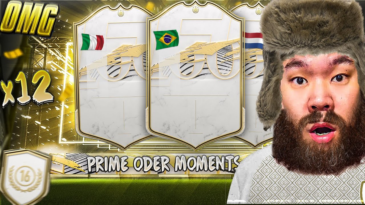 BEST OF PACKLUCK VON EUCH 🥳 UND 12x GARANTIERTE PRIME ODER MOMENTS ICON PACKS 🔥🔥 FIFA 21