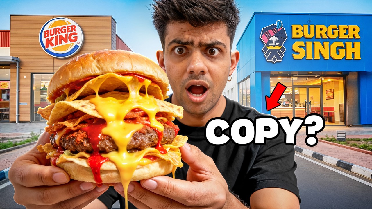 Eating at Worst Indian Copies of Famous Fast Food Brands!