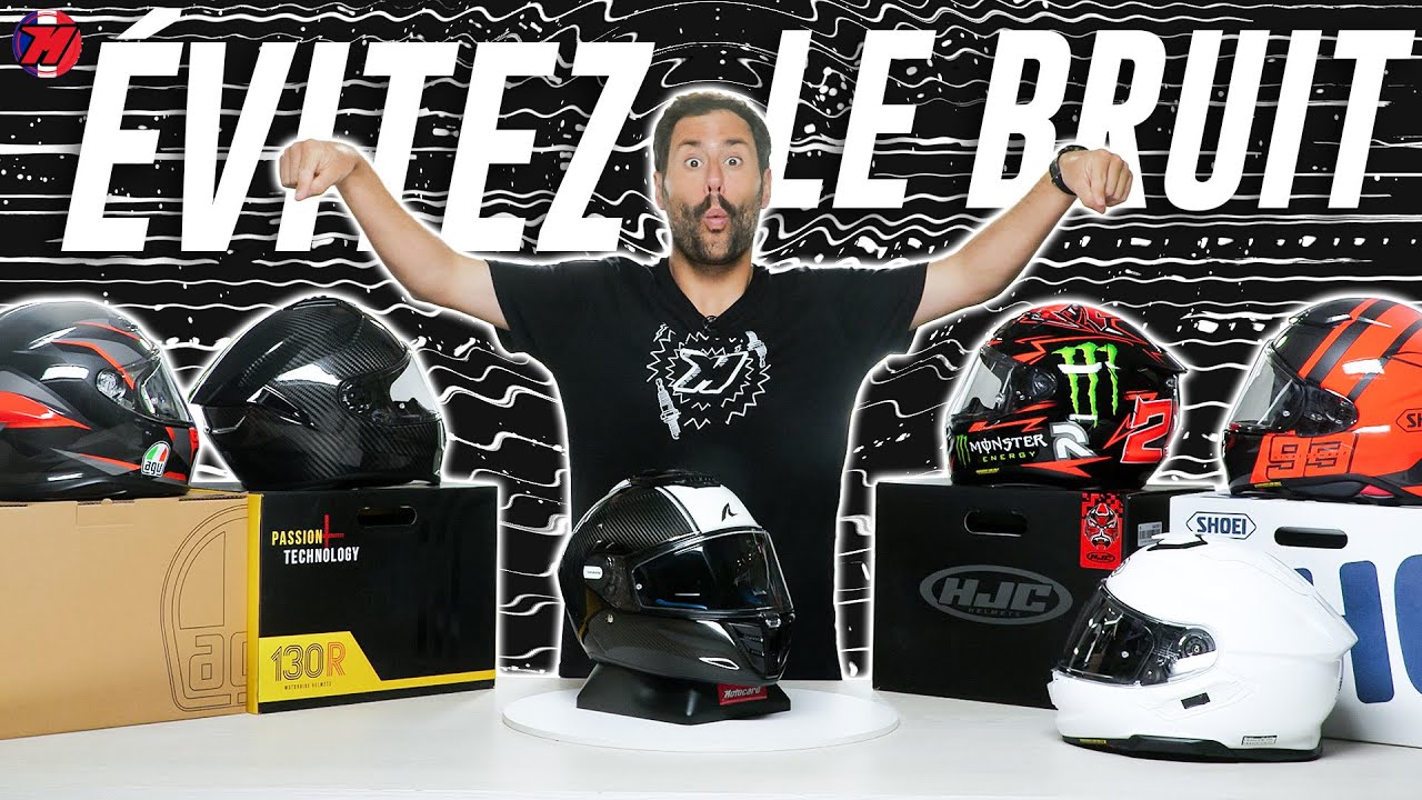 🚨 Casques moto SILENCIEUX💨🏍️