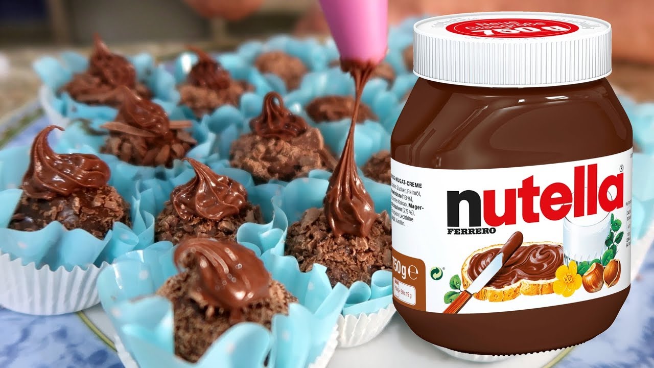 BRIGADEIRO GOURMET DE NUTELLA - RECEITAS DA VÓ LURDES