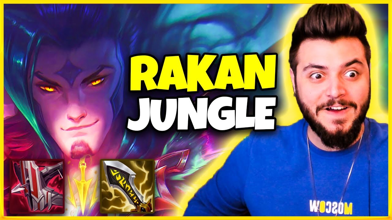Yoksa Siz Bu Şampiyonu Support mu Sanıyorsunuz? Rakan Jungle ama Full AD😎
