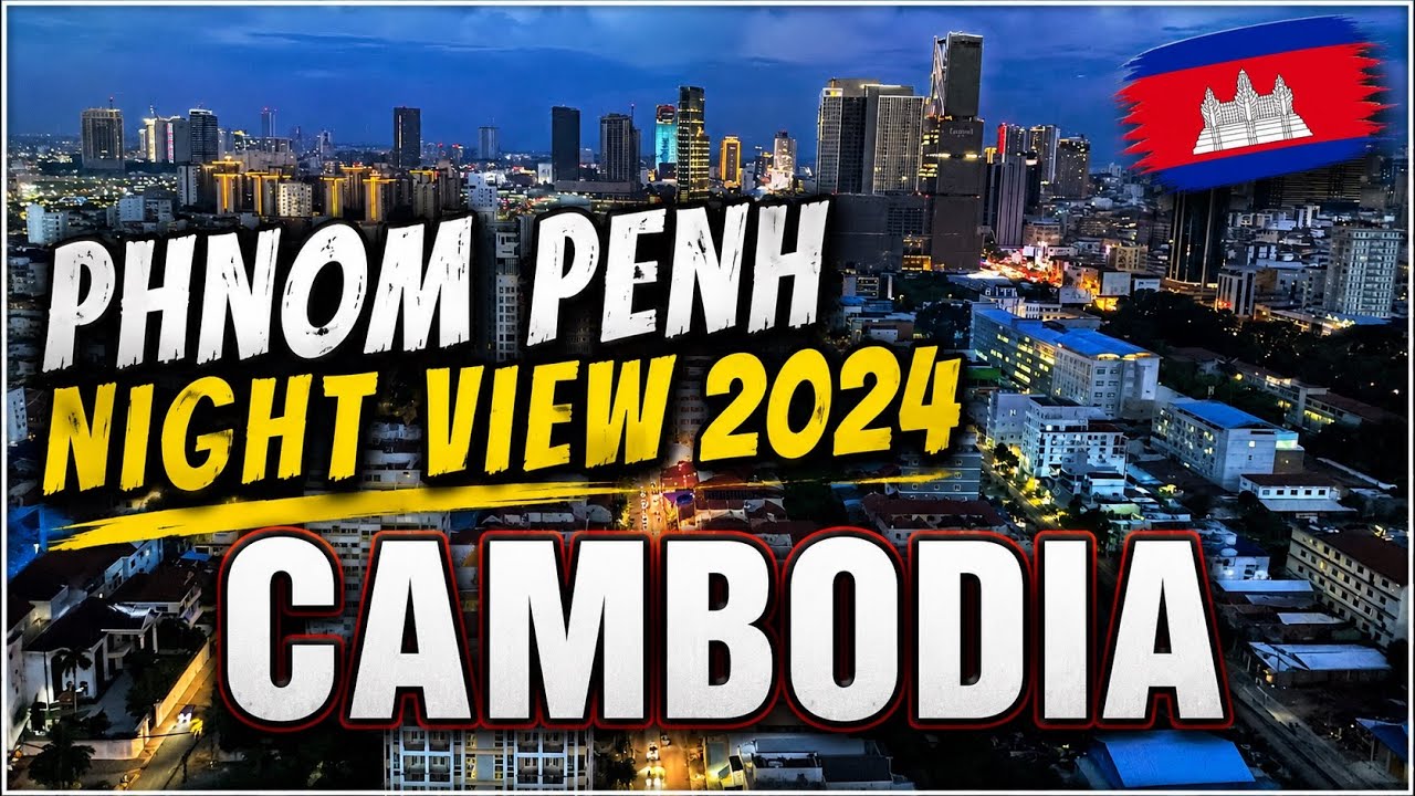 Cambodia | Phnom Penh Night View, Toul Kork, 2024