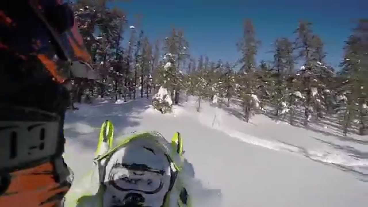 2015 Ski-Doo Freeride 146 - Backcountry Riding