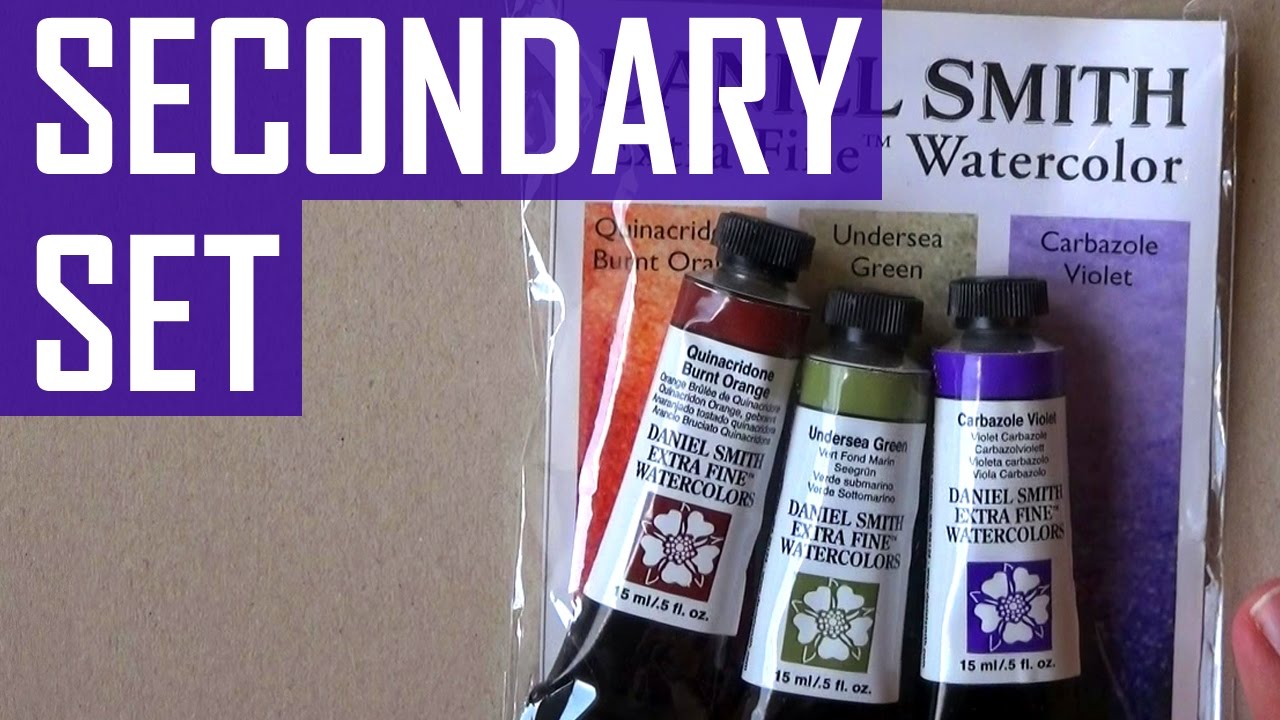 Daniel Smith SECONDARY Set - Review and Demo