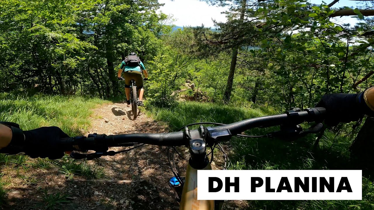 MTB Planinska gora: Prvič na odličnem, a zahtevnem trailu DH Planina