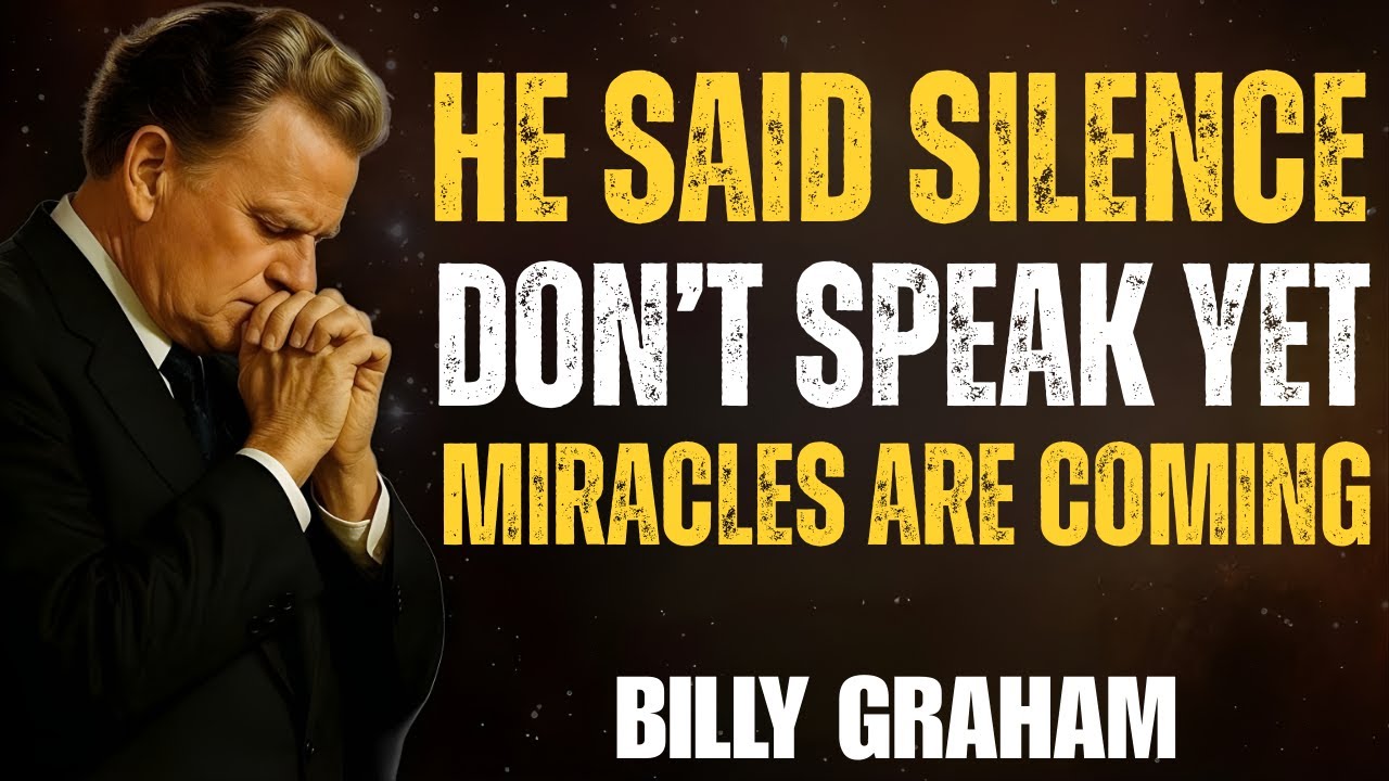 When God Commands Silence — Your Breakthrough Is Closer Than You Think |Billy Graham Inspired Sermon
