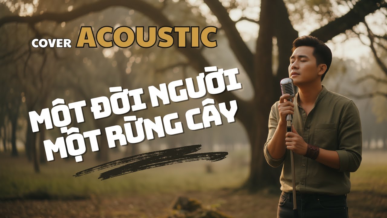 Cover Acoustic | MỘT ĐỜI NGƯỜI MỘT RỪNG CÂY - Trần Long Ẩn