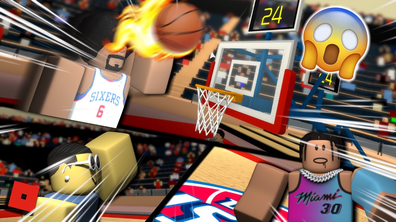 ON HIS HEAD🔥 | Hoops Demo Basketball Roblox