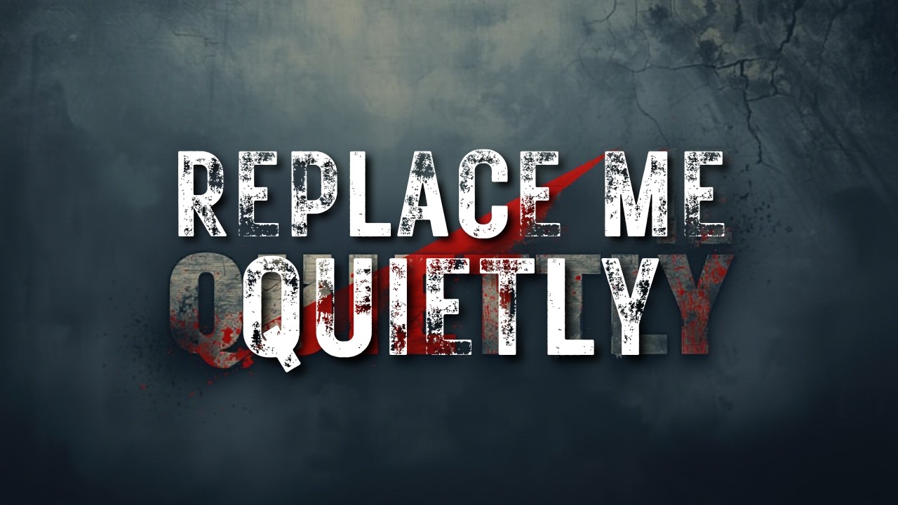 They Tried to Replace Me Quietly — I Let Them Try