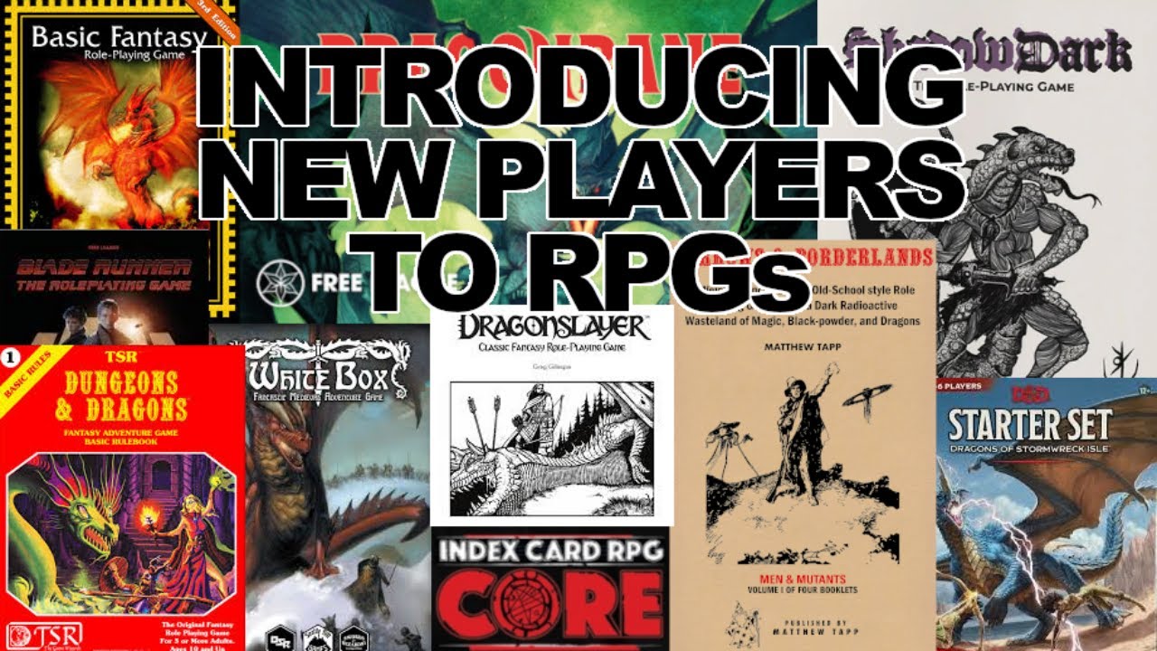 Tuesday Night RPG Discussion: Introducing new players to RPGs