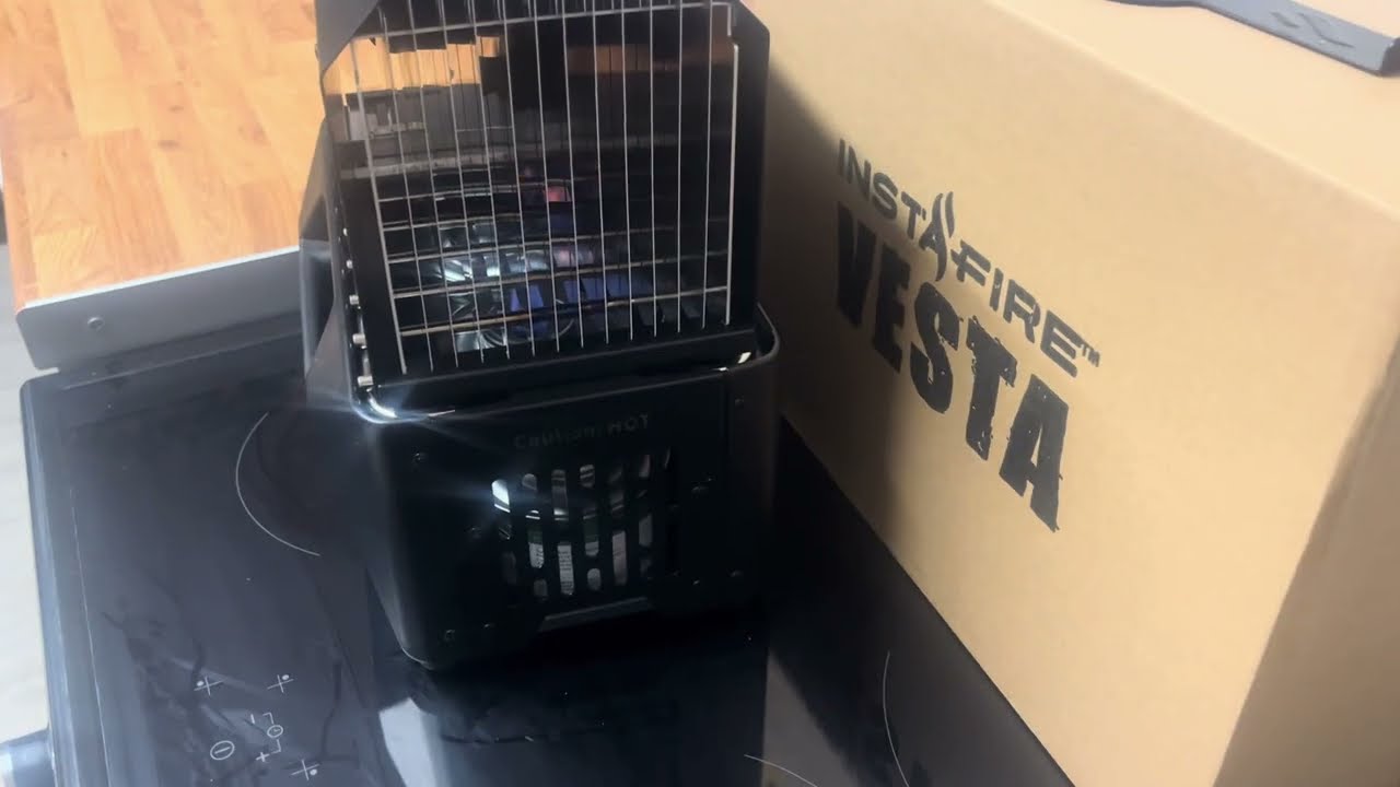 Vesta instafire works in a van   