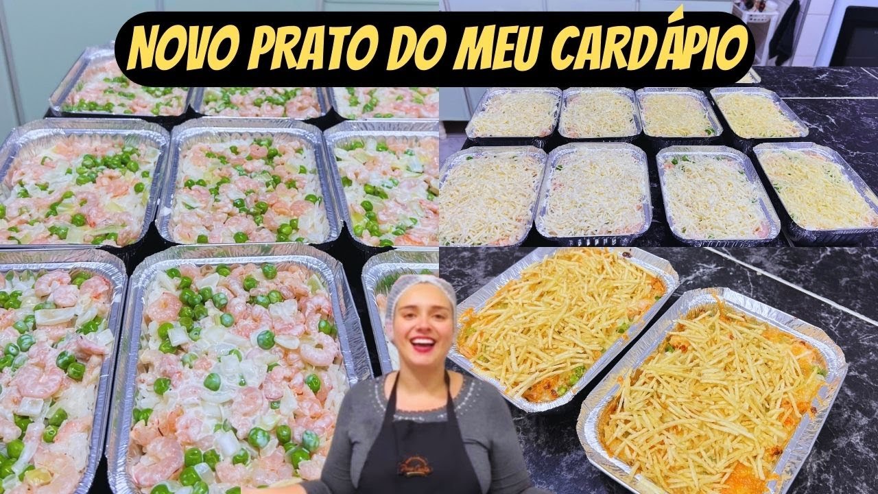 MINHA VERSÃO DE CAMARÃO INTERNACIONAL INSPIRADA NO COCO BAMBU - SIMPLES E FÁCIL PARA VENDER