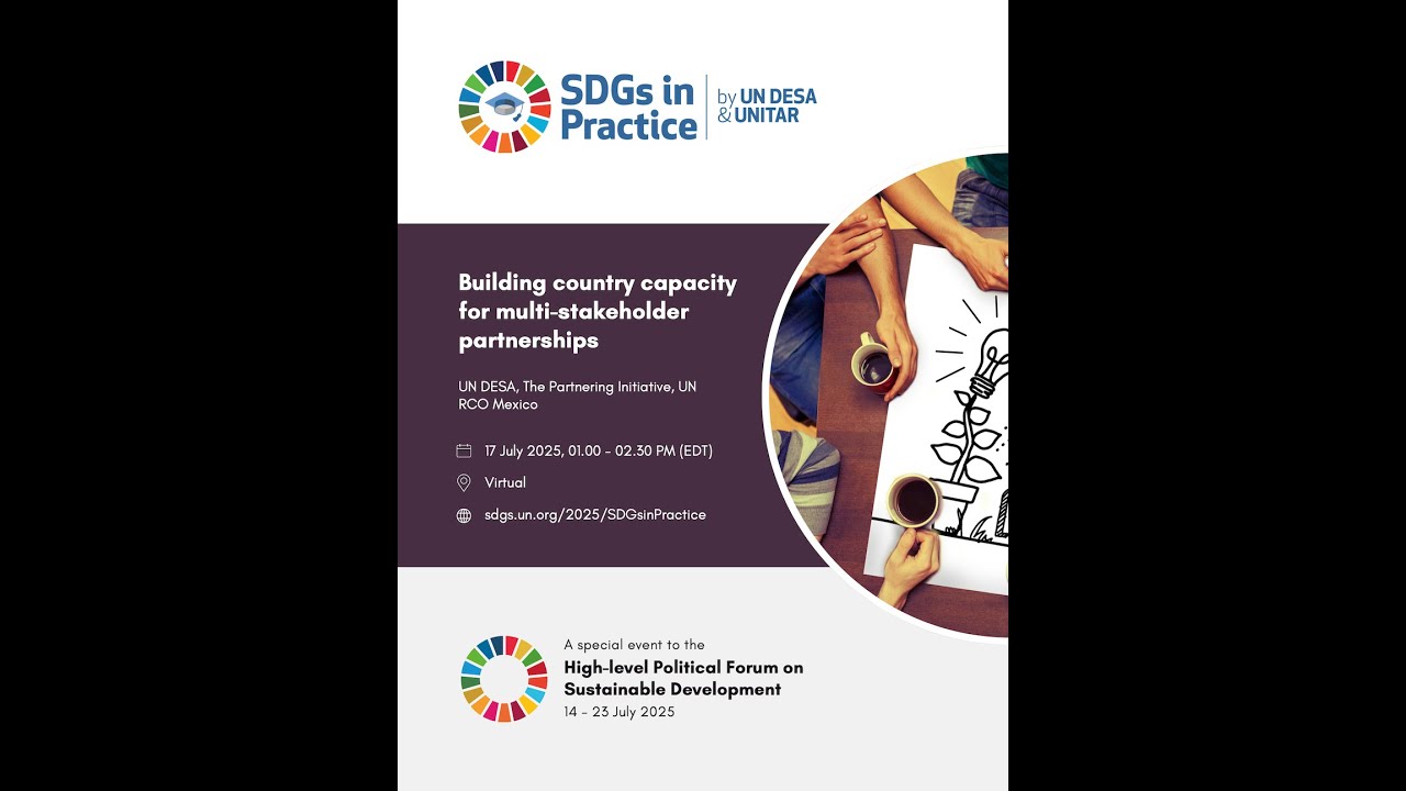 Building country capacity for multi-stakeholder partnerships