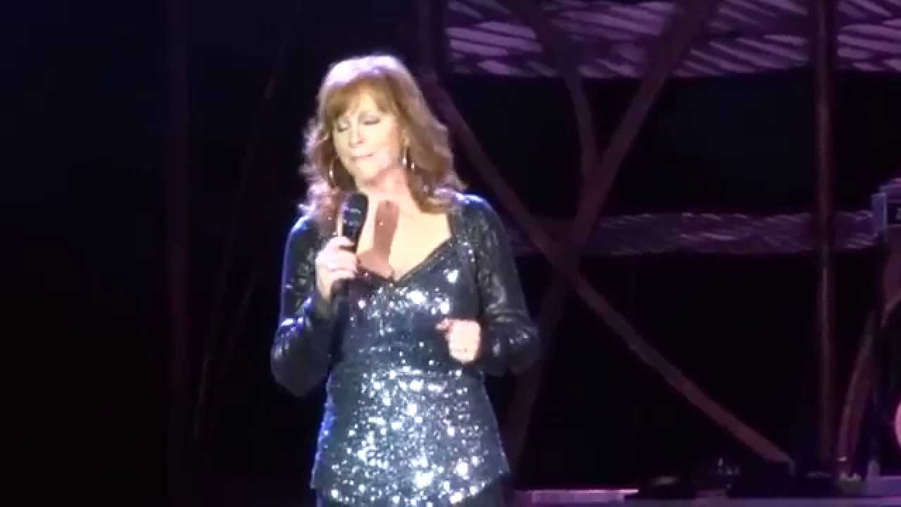 Reba McEntire - Because of You (Kelly Clarkson cover) - Enid, OK 6-21-14
