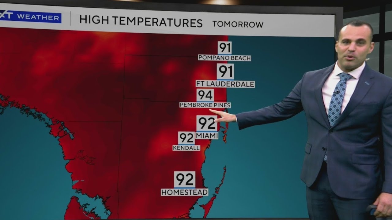 Major heat risk in South Florida this week: Feels like 105&deg; ahead