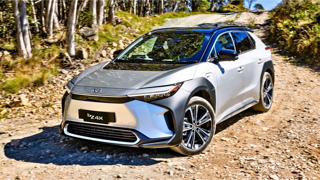 Совершенно новый внедорожник Toyota bz4x 2024 года — лучший электрический компактный кроссовер для