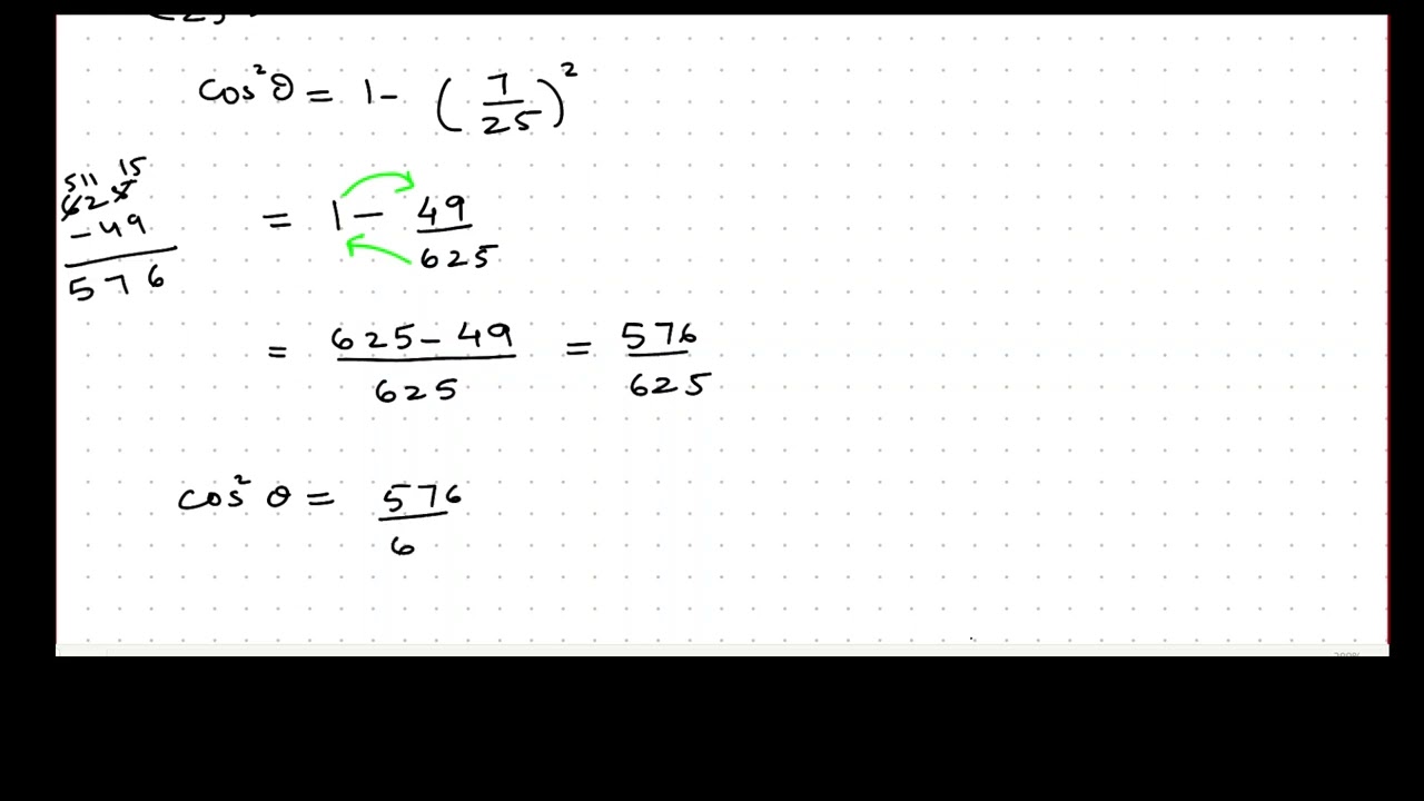 if sin =7/25 ,find value of cos and tan | class 10th |Trignometry| mathematics