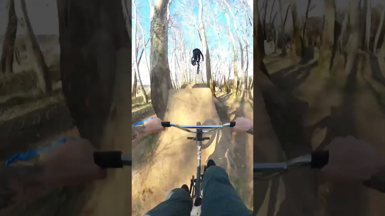 POV Riding trails in Greece #bmx #tricks #bike #gopro #gopromax #pov