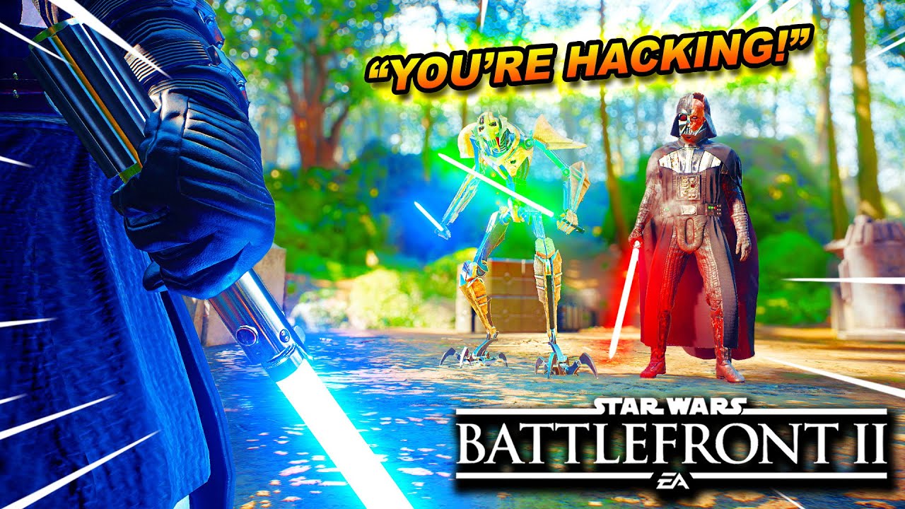 SALTY Hero Showdown Players ACCUSE ME OF HACKING After They 2v2?! (Battlefront 2)
