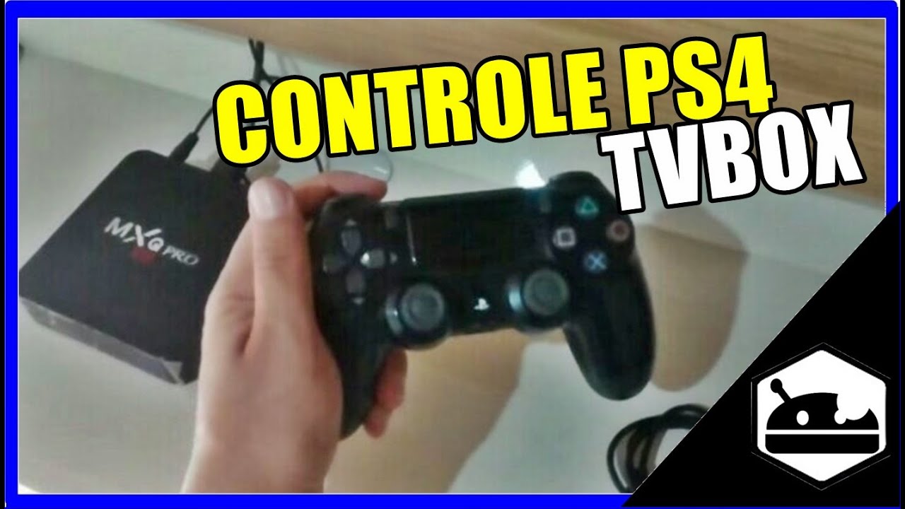 COMO JOGAR DUALSHOCK 4 (PS4) NA TVBOX ANDROID SIMPLES E FÁCIL | CANAL IODROID