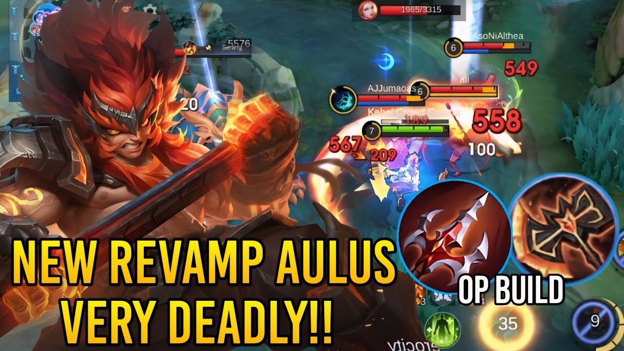 Aulus revamp super brutal hero auto winstreak !! Best build and emblem aulus 2026 | mlbb