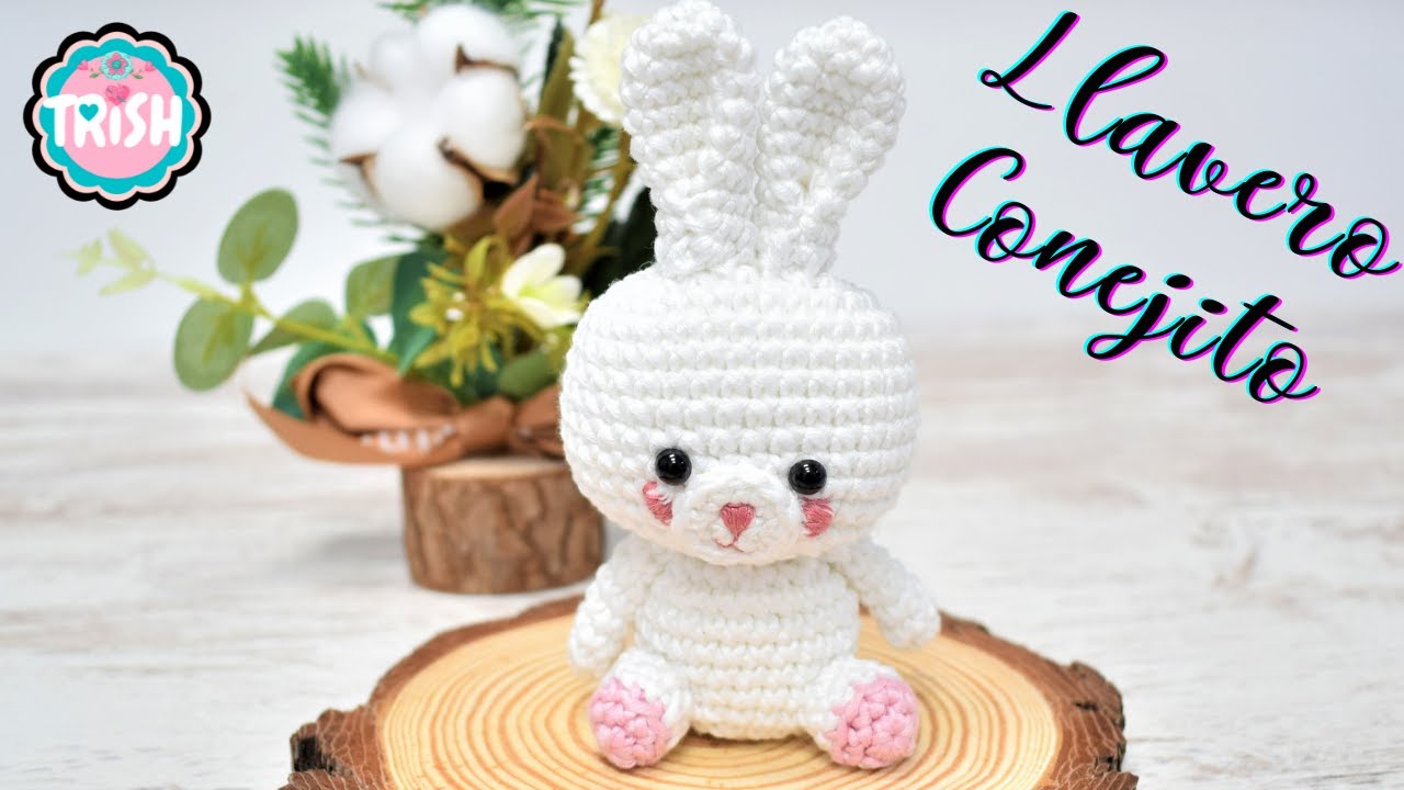 🐇LLAVERO CONEJO AMIGURUMI 🐇 - PASO A PASO🐇