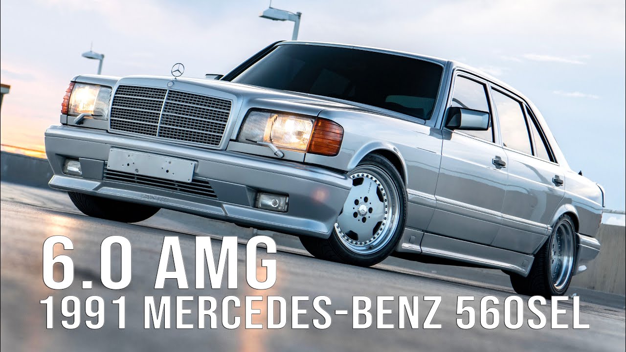 1991 Mercedes-Benz 560SEL 6.0 AMG Presented For Sale by Star People World. Start Up & walk around.
