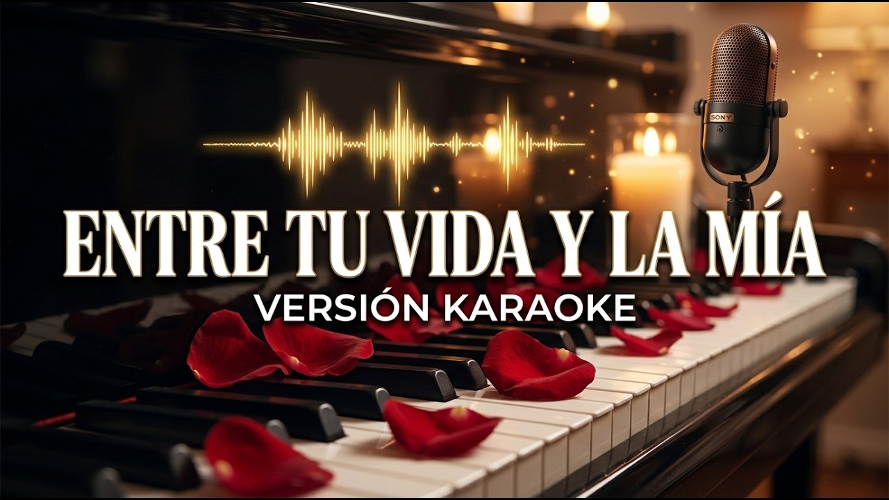 Entre Tu Vida y la Mía || Versión karaoke || Letra