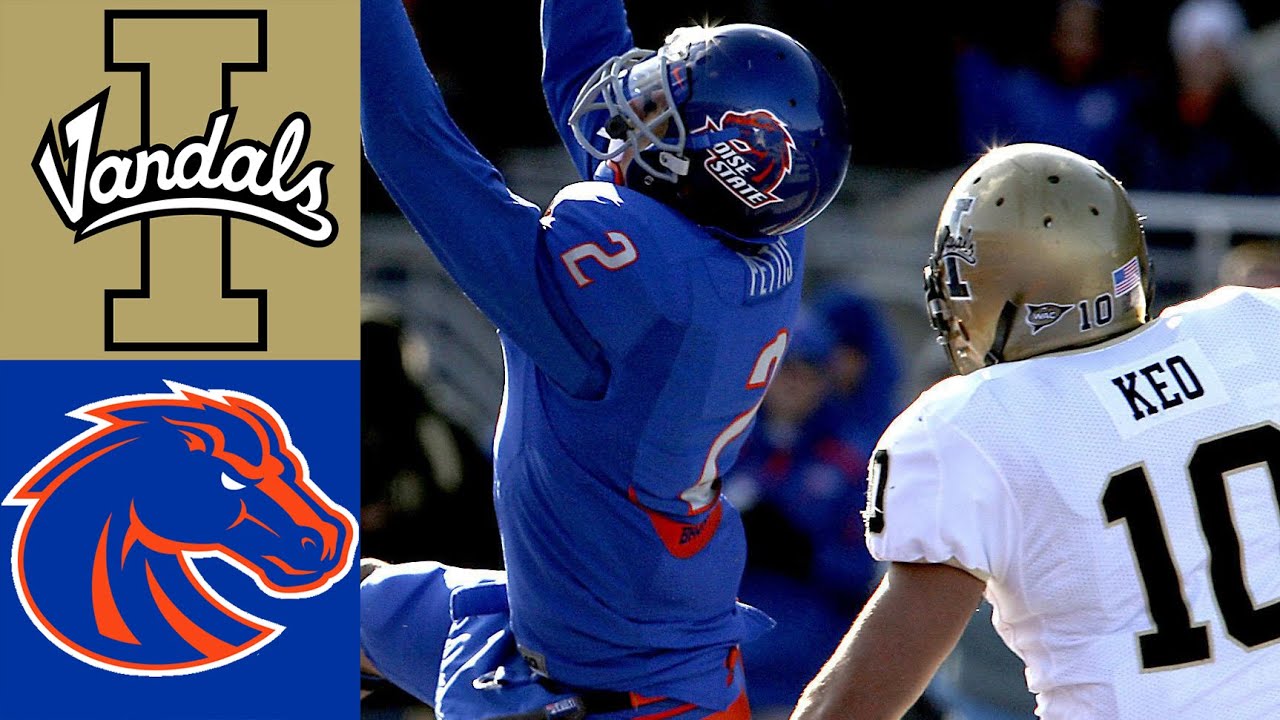 #6 Boise State vs Idaho 2009 Highlights