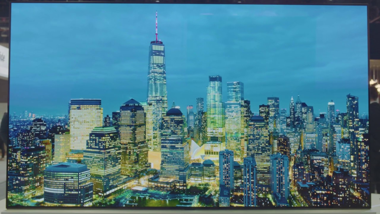 LG OLED TV 8K на CES 2019