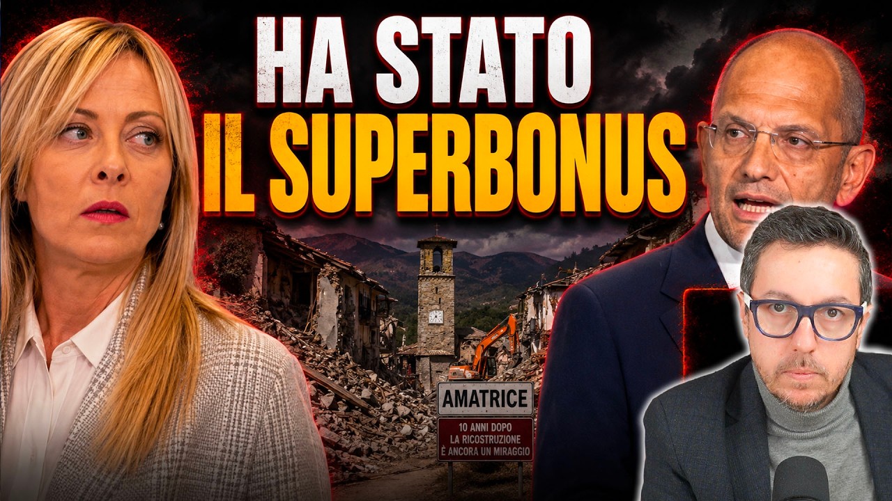 AMATRICE, 10 ANNI DOPO ANCORA MACERIE? &ldquo;COLPA DEL SUPERBONUS&rdquo;