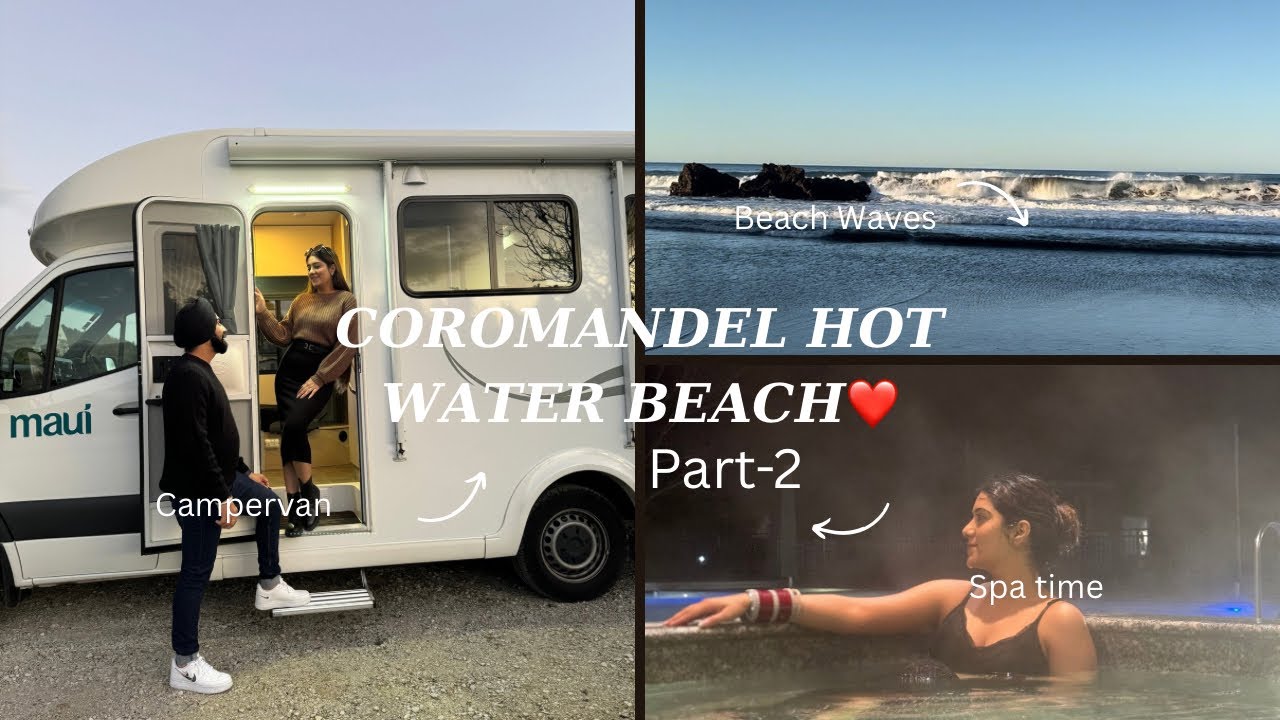 Hot Water Beach | Coromandel, New Zealand ~ Part-2❤️