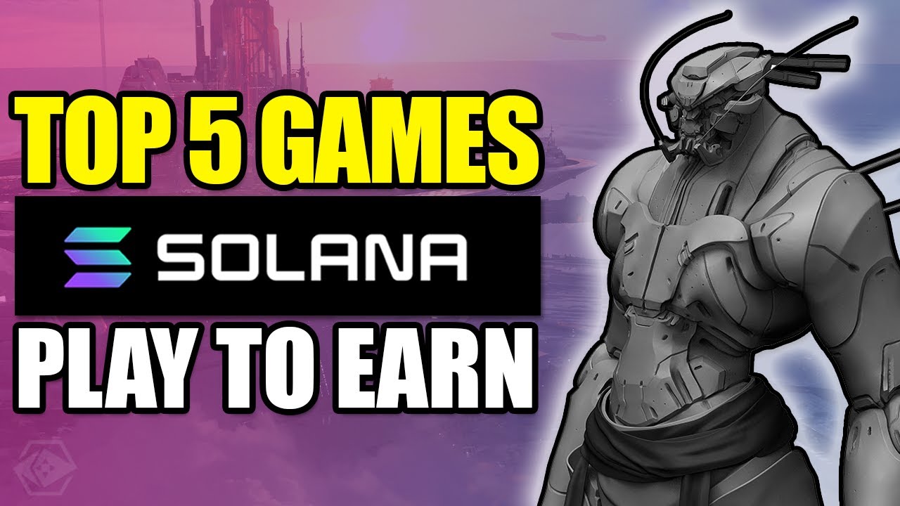 TOP 5 PLAY TO EARN CRYPTO GAMES on SOLANA September 2023