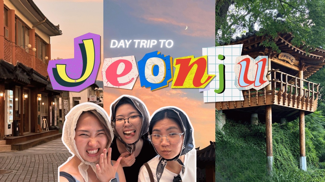 south korea travel 🇰🇷 | jeonju hanok village, cafes, photobooth