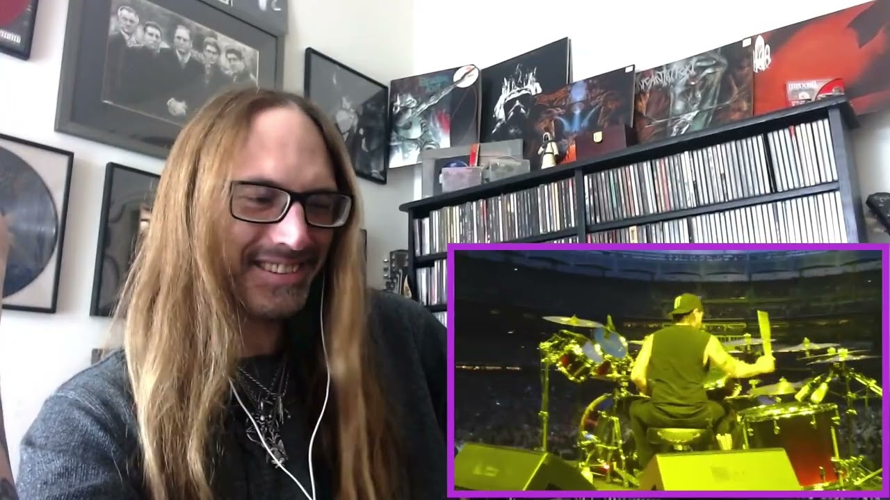 SLAYER BIG 4 YANKEE STADIUM WAR ENSEMBLE DRUM CAM, REACT, TALK ARENA SHOWS VS SMALL SHOWS.