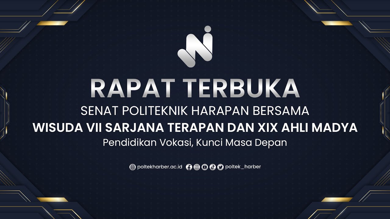 WISUDA 2023 POLITEKNIK HARAPAN BERSAMA (SESI 2)