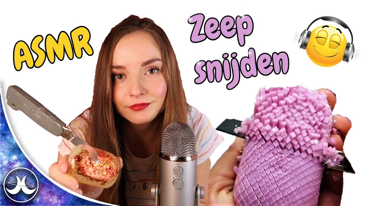 EERSTE ASMR video - Zeep snijden #JadeTest