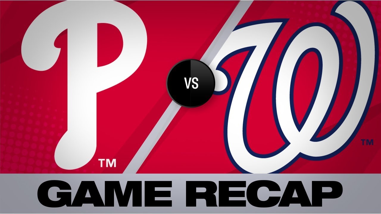 Rendon, bullpen lead Nats to Game 1 win | Phillies-Nationals Game Highlights 9/24/19