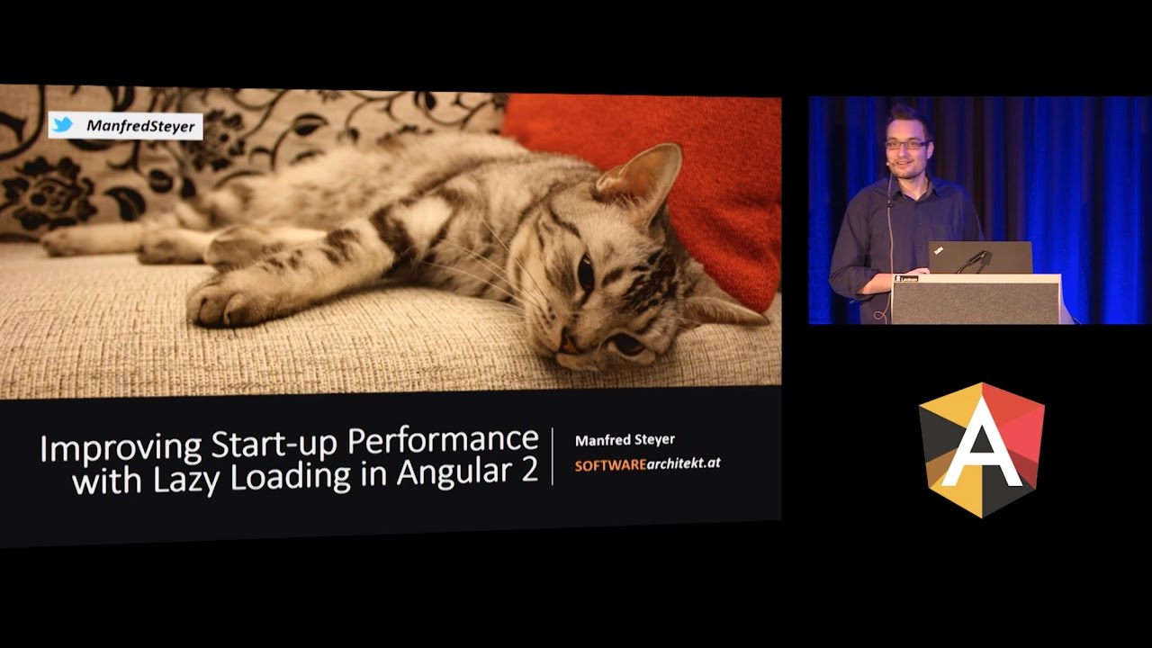 Manfred Steyer - Improving Start-up Performance with Lazy Loading in Angular 2 - NG-BE 2016