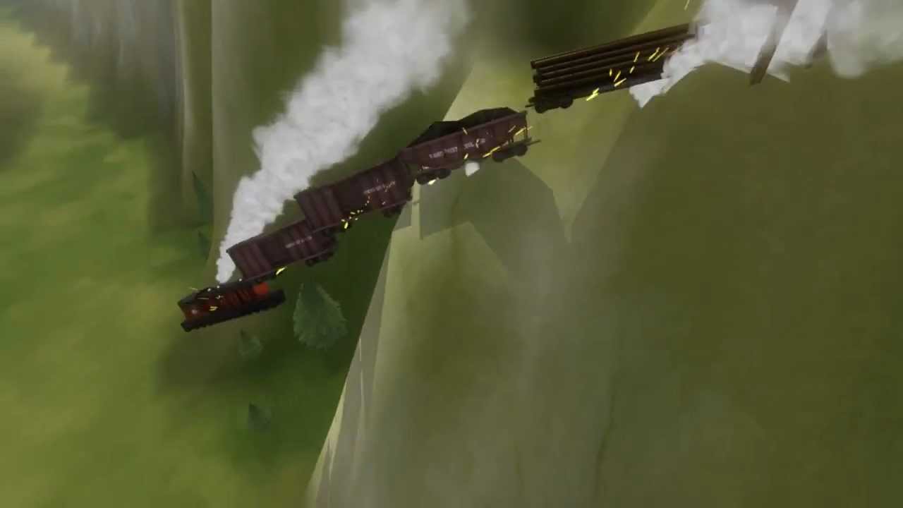 Train Frontier Express - Train Sim - Explosive Trailer HD