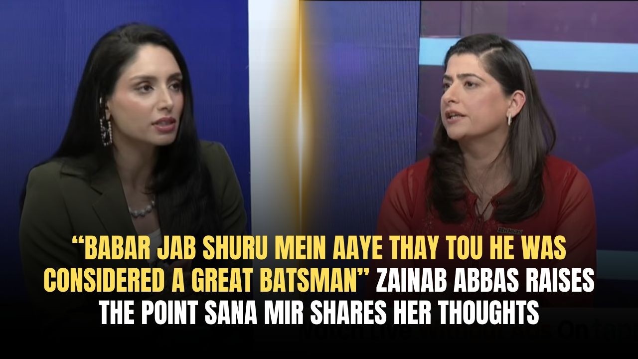 Babar Azam Ko Start Se Great Mana Gaya Tha | Sana Mir | Game On Hai | tapmad